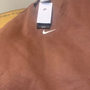 Nike Chocolate Brown Sweatshirtsnd sweat pants